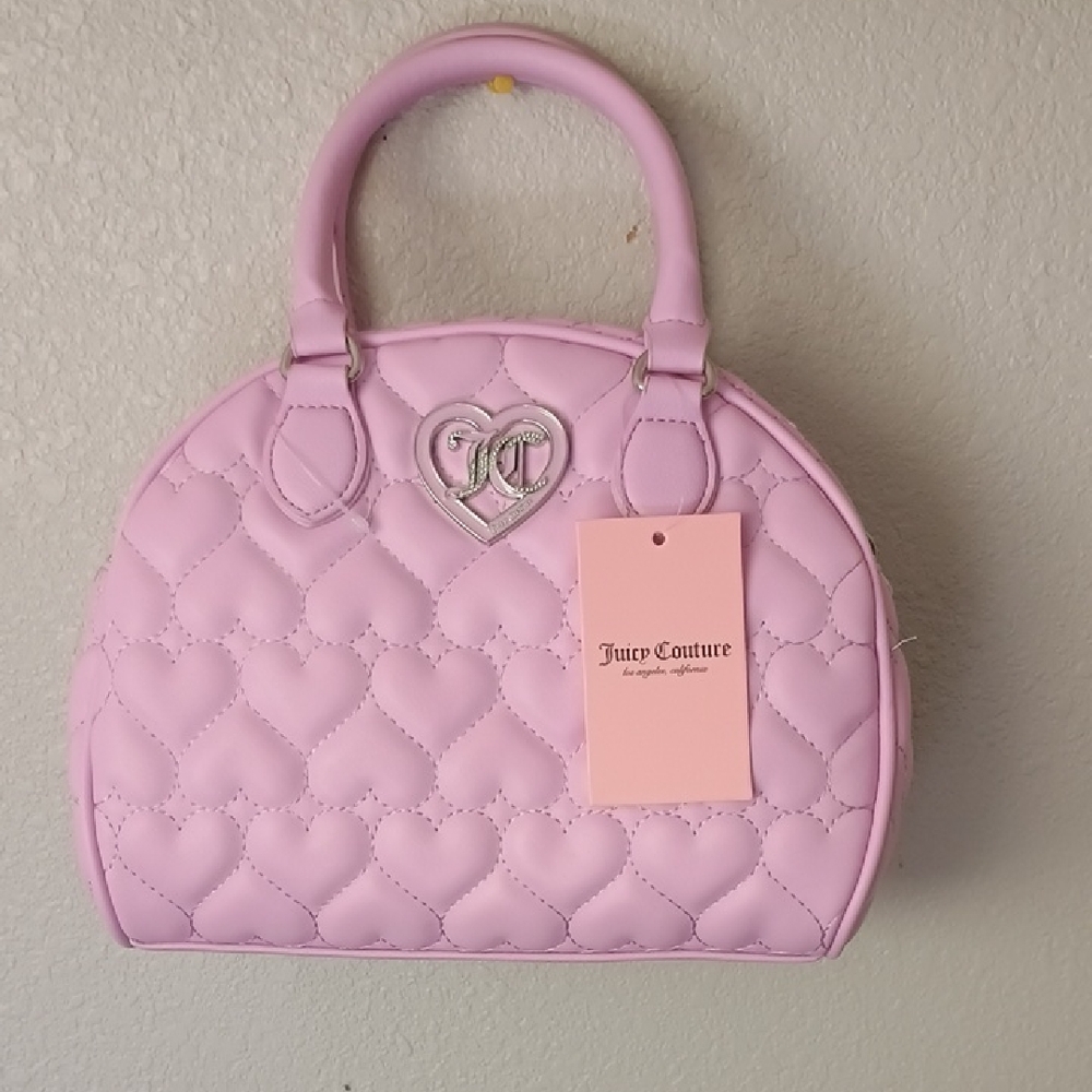 Juicy Couture Light Lila Heart Satchel